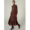 Vestido-Maxi-Midi-em-Crepe-de-Viscose-com-Babados-Giovana-MARROM-015-05533-PP