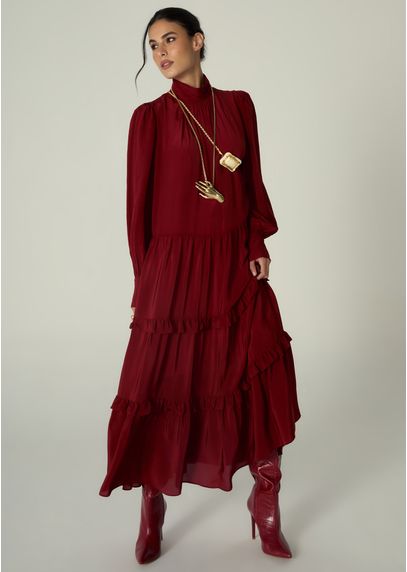 Vestido-Maxi-Midi-em-Crepe-de-Viscose-com-Babados-Giovana-VINHO-042-05533-PP