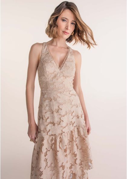 Vestido-Maximidi-em-Guipure-Telado-com-Camadas-Samira-BEGE-003-05373-PP