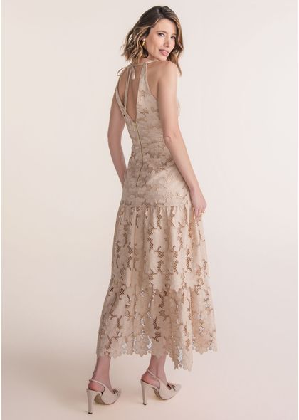Vestido-Maximidi-em-Guipure-Telado-com-Camadas-Samira-BEGE-003-05373-PP