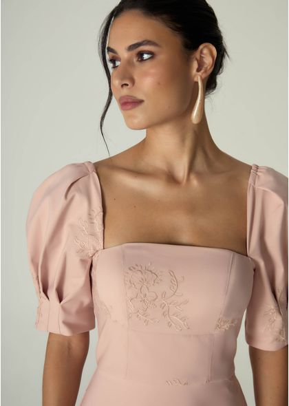 Vestido-Midi-em-Sarja-Estruturada-Gode-com-Mangas-Melani-ROSA-010-05481-PP