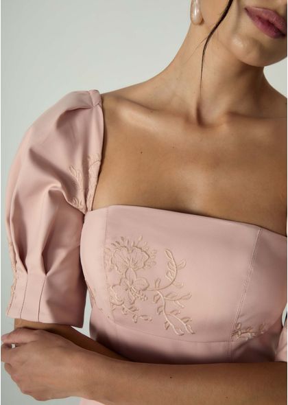 Vestido-Midi-em-Sarja-Estruturada-Gode-com-Mangas-Melani-ROSA-010-05481-PP