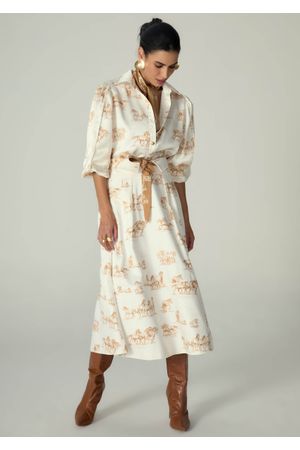 Saia-Midi-em-Sarja-Estampada-com-Cinto-Faixa-Mary-CARAMELO-030-05535-PP