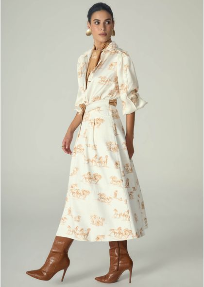 Saia-Midi-em-Sarja-Estampada-com-Cinto-Faixa-Mary-CARAMELO-030-05535-PP