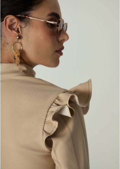 Cropped-em-Sarja-Estruturada-com-Mangas-Longas-Ashley-BEGE-003-05499-PP
