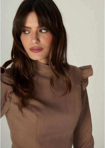 Cropped-em-Sarja-Estruturada-com-Mangas-Longas-Ashley-MARROM-015-05499-PP
