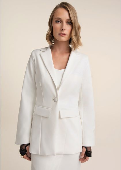 Blazer-em-Sarja-Estruturada-com-Botoes-Forrados-Manu-OFF-WHITE-008-05504-PP