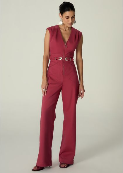 Macacao-em-Sarja-Estruturada-Reto-com-Ombreiras-Ashley-VERMELHO-013-05502-PP