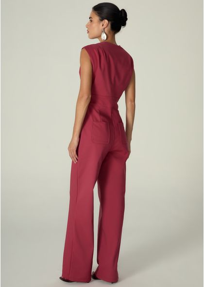 Macacao-em-Sarja-Estruturada-Reto-com-Ombreiras-Ashley-VERMELHO-013-05502-PP