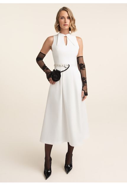Vestido-Midi-em-Sarja-Estruturada-com-Gola-e-Cinto-Manu-OFF-WHITE-008-05544-PP