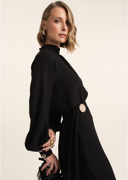 Vestido-Midi-em-Alfaiataria-com-Saia-Justa-Clarisse-PRETO-002-05547-PP