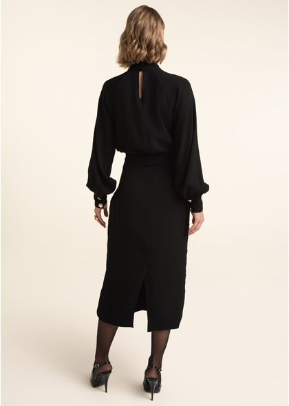 Vestido-Midi-em-Alfaiataria-com-Saia-Justa-Clarisse-PRETO-002-05547-PP