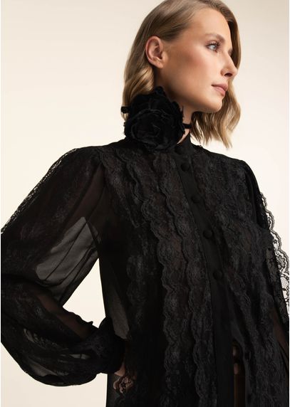 Camisa-em-Chiffon-com-Renda-e-Mangas-Bufante-Lizzy-PRETO-002-05497-PP