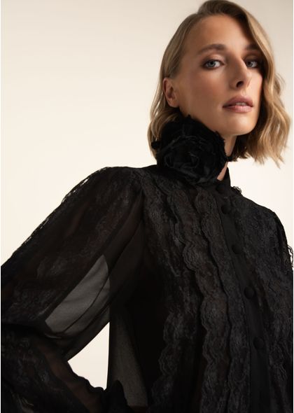 Camisa-em-Chiffon-com-Renda-e-Mangas-Bufante-Lizzy-PRETO-002-05497-PP