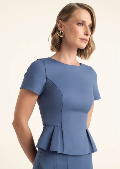 Blusa-Peplum-em-Sarja-Estruturada-com-Mangas-Erminia-AZUL-009-05542-PP
