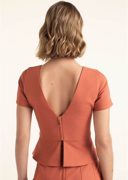 Blusa-Peplum-em-Sarja-Estruturada-com-Mangas-Erminia-LARANJA-011-05542-PP