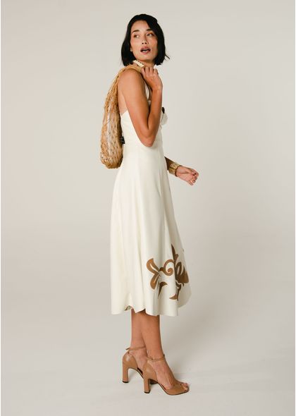 Vestido-Midi-em-Poliuretano-com-Decote-Coracao-Odilia-OFF-WHITE-008-05011-GG