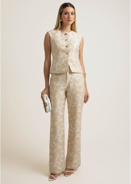 Calca-Reta-em-Jacquard-com-Barra-Larga-Kimmy-DOURADO-029-05478-PP
