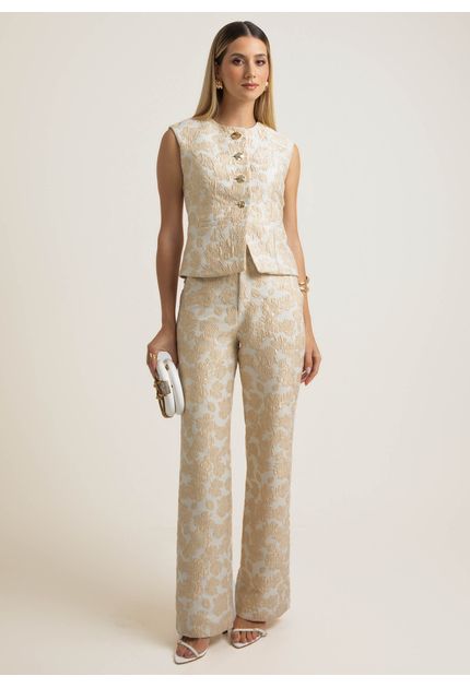 Calca-Reta-em-Jacquard-com-Barra-Larga-Kimmy-DOURADO-029-05478-PP