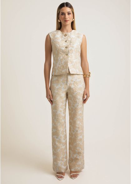 Calca-Reta-em-Jacquard-com-Barra-Larga-Kimmy-DOURADO-029-05478-PP