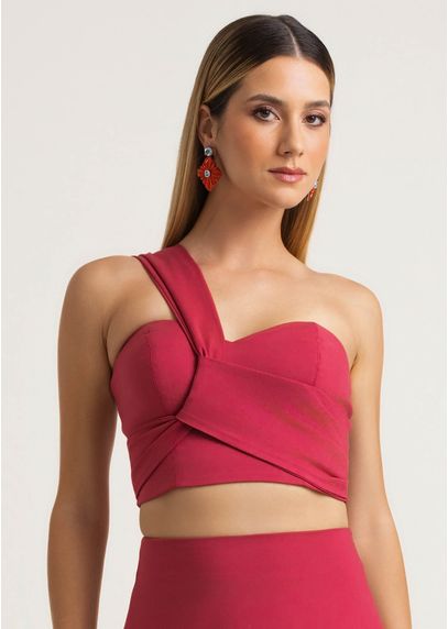 Cropped-em-Sarja-Estruturada-com-Ombro-Unico-e-No-Kyoto-VERMELHO-013-05469-PP