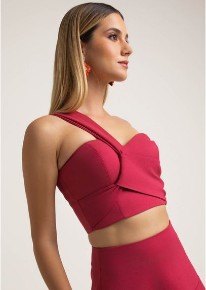 Cropped-em-Sarja-Estruturada-com-Ombro-Unico-e-No-Kyoto-VERMELHO-013-05469-PP