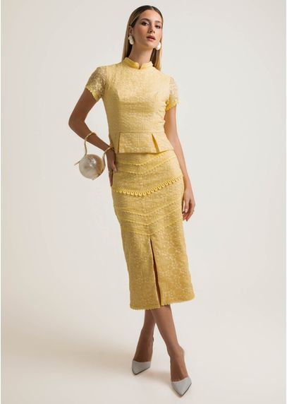 Saia-Midi-em-Organza-Bordada-com-Fenda-Luana-AMARELO-014-05548-PP