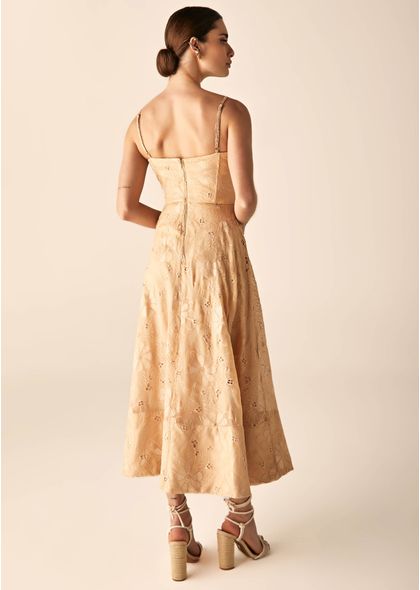Vestido-Maximidi-em-Organza-Bordada-com-Decote-Coracao-Odete-BEGE-003-05337-PP