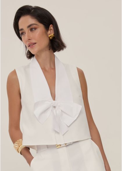 Blusa-Cropped-em-Sarja-Acetinada-com-Gola-Dupla-Selene-OFF-WHITE-008-05585-PP