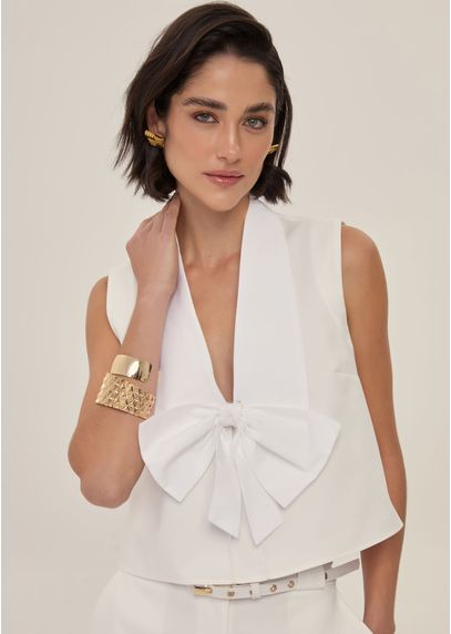 Blusa-Cropped-em-Sarja-Acetinada-com-Gola-Dupla-Selene-OFF-WHITE-008-05585-PP