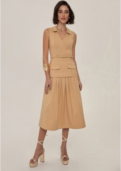 Vestido-Midi-Semi-Sereia-com-Cinto-Forrado-Eduarda-CARAMELO-030-05565-PP