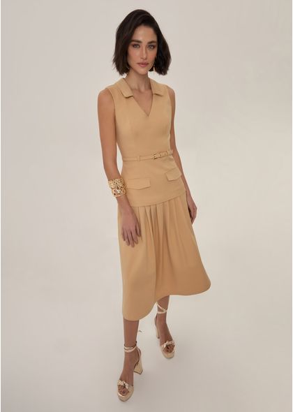 Vestido-Midi-Semi-Sereia-com-Cinto-Forrado-Eduarda-CARAMELO-030-05565-PP