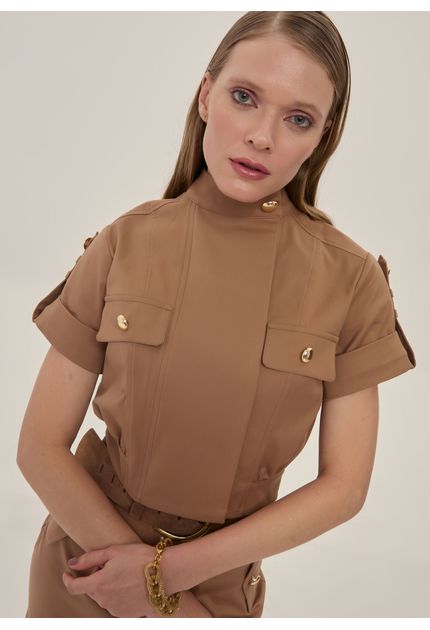 Blusa-Cropped-em-Sarja-com-Top-Interno-Vidothy-MARROM-015-05583-PP