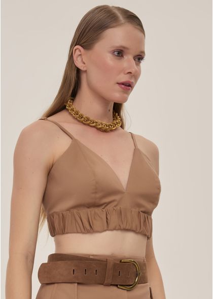 Blusa-Cropped-em-Sarja-com-Top-Interno-Vidothy-MARROM-015-05583-PP