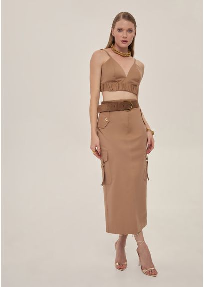 Saia-Midi-em-Sarja-com-Bolsos-nas-Laterais-Vidothy-MARROM-015-05569-PP