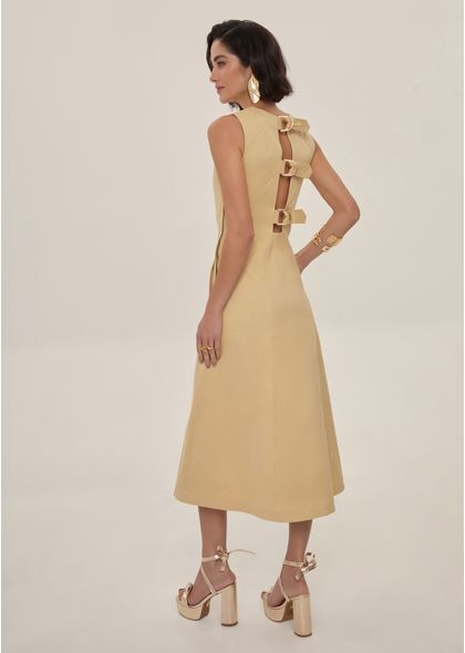 Vestido-Midi-em-Sarja-com-Recortes-Vidothy-BEGE-003-05582-PP