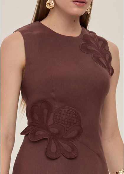Vestido-Midi-em-Linho-com-Bordado-Marjorie-MARROM-015-05566-PP