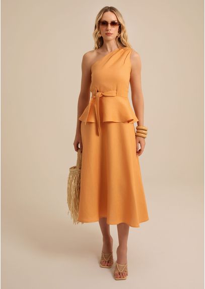 Vestido-Midi-Ombro-So-em-Linho-com-Faixa-Clementina-LARANJA-011-05456-PP