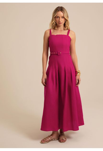 Vestido-Midi-Evase-em-Linho-com-Pregas-Clementina-PINK-005-05453-PP