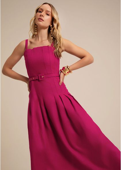 Vestido-Midi-Evase-em-Linho-com-Pregas-Clementina-PINK-005-05453-PP