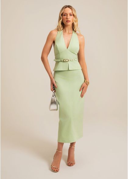 Saia-Midi-Justa-em-Sarja-Estruturada-Cosmos-VERDE-004-05595-PP