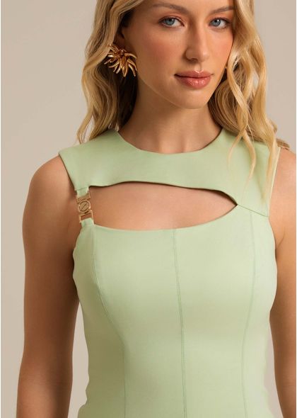 Vestido-Curto-em-Sarja-Estruturada-com-e-Fivela-Lateral-Cosmos-VERDE-004-05596-PP
